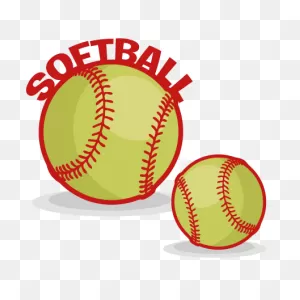 Softball Clip Art Logo Free Clipart Images 2 Clipartcow 3 - ClipartFlare