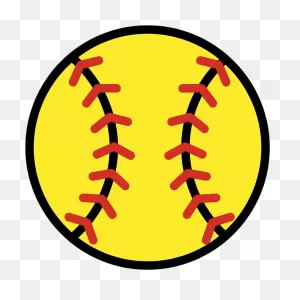 Softball Clipart - Softball Symbols - Png Download - Full Size ClipartFlare.com 