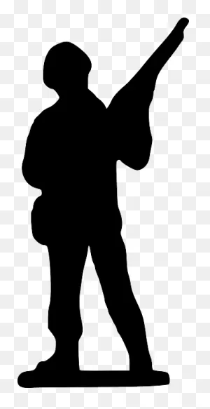 Soldier Silhouette, Clip Art, Online Art