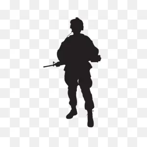 Special Forces Soldier Silhouette #ad , #sponsored, #affiliate ClipartFlare.com 