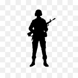Soldier Military Silhouette Clip Art - Soldier Png Download - 596 ClipartFlare.com 