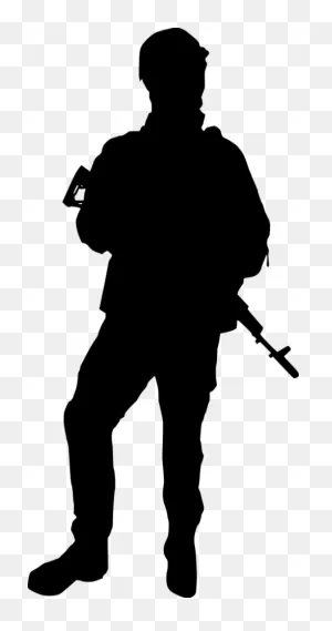 Soldier Silhouette Clip Art - Soldier Png Download - 480*911 ClipartFlare.com 