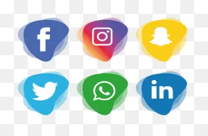 Social Media Icons Set, Social Media Icons, Social - Vector Social ClipartFlare.com 