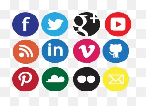 Social Media Social Network Icon Design Icon - Social Icons ClipartFlare.com 