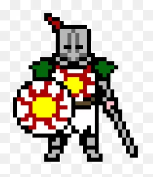 Solaire - Solaire Pixel Art Clipart - Large Size Png Image - ClipartFlare