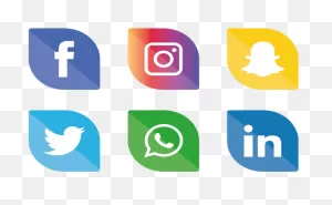 Social Media Icons Clipart - Social Media Icon Transparent - Png ClipartFlare.com 