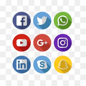 Social Media Icons, Social Icons, Media Icons, Social Media ClipartFlare.com 