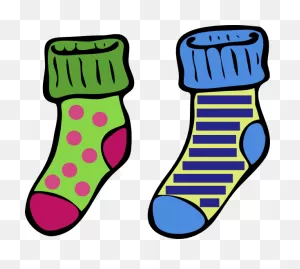 Download Clip Art Crazy Socks Clipart - Transparent Socks Clipart ClipartFlare.com 