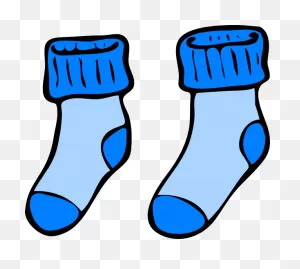 Sock Free Content Clothing Clip Art - Blue Socks Clipart | Full ClipartFlare.com 