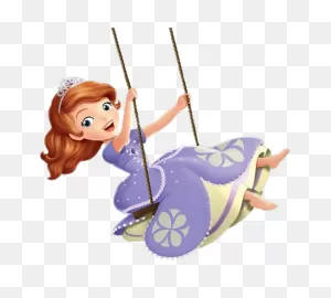 Check Out This Transparent Sofia The First On Swing Png Image