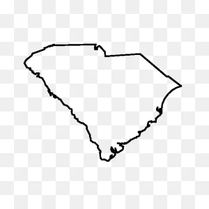 South Carolina North Carolina U.s. State Map Clip Art - Others Png ClipartFlare.com 