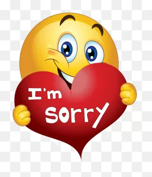 Im Sorry Clip Art Free Image Download