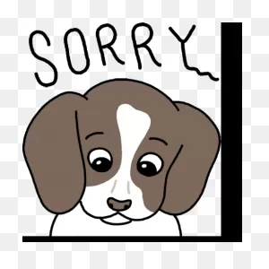 Sorry Apologize Sticker - Sorry Apologize Apologies - Discover ClipartFlare.com 