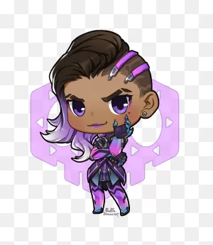 Sombra By Pmolita | Sombra Overwatch, Overwatch Fan Art, Overwatch