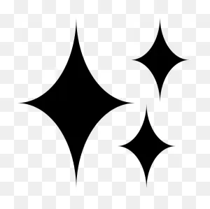 Funkelnde Sterne Clipart - Sparkle Emoji Black And White - Png ClipartFlare.com 