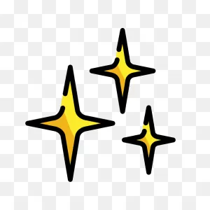 Sparkles Emoji Clipart. Free Download Transparent .png | ClipartFlare