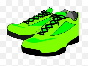 Running Shoes Clipart Jacket - Clipart Running Shoes Transparent ClipartFlare.com 
