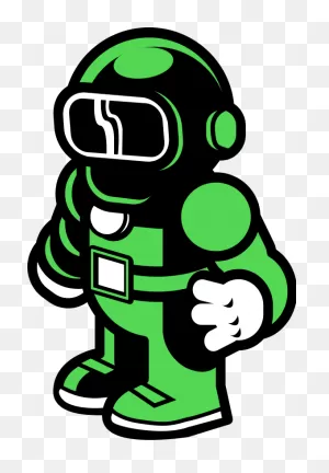 9  Spaceman Clipart - Preview : Green Spaceman | ClipartFlare