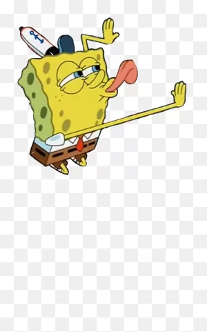 480 X 771 32 - Spongebob Licking Meme Clipart - Full Size Clipart ClipartFlare.com 