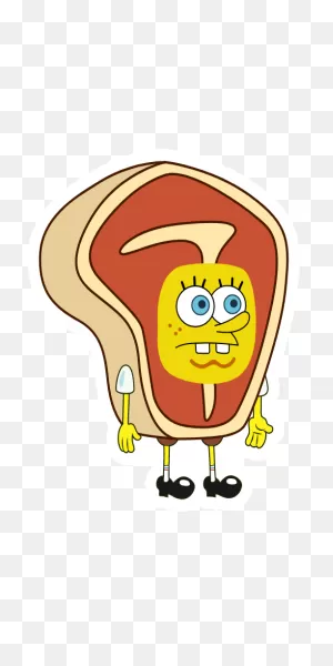 Spongebob In Steak Costume | Spongebob Cartoon, Spongebob, Funny ClipartFlare.com 