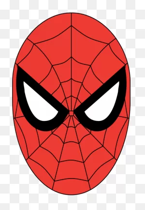 Black Spiderman Mask - Spiderman Face No Background Clipart - Full ClipartFlare.com 