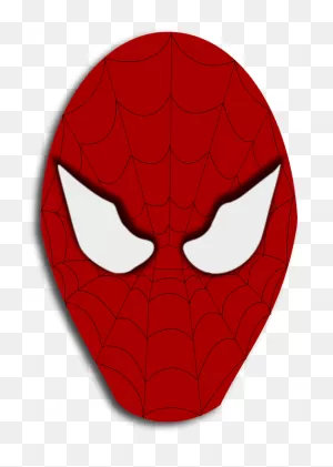 Spiderman Mask Cartoon - Free Vector Graphic On ClipartFlare