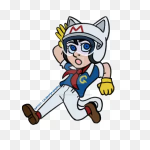 Kitty Speed Racer By Colormymemory On 