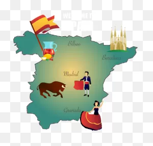 Spain Clip Art - Png Download - Full Size Clipart (#496936 ClipartFlare.com 