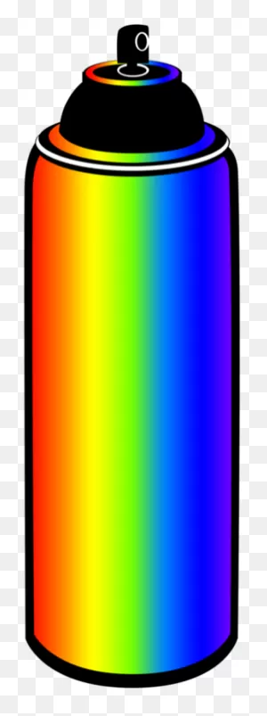 Free Icons Png - Spray Paint Can Rainbow - (1000X800) Png Clipart ClipartFlare.com 