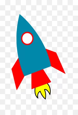 Colorful Rocket Ship Clipart Free Image Download