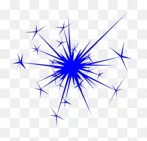 Sparkler Background Clipart - Star, Triangle, Sky, Transparent ClipartFlare.com 