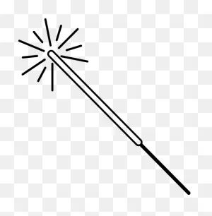 Sparkler Rubber Stamp Clipart - Full Size Clipart (#2908819 ClipartFlare.com 