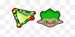 Splatoon 2 Green Inkling Splat Bomb Cursor – Custom Cursor
