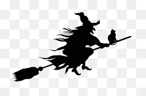 Scary Clipart Spooky Clipart Sticker Spooky Sticker - Flying Witch ClipartFlare.com 
