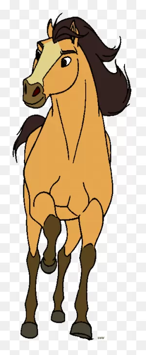 Spirit The Horse Clipart - Spirit The Horse Clipart - (306X727 ClipartFlare.com 