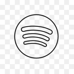 Spotify Free Icon Of Social Media & Logos Ii Linear Black