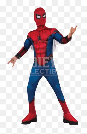 Download Kids Deluxe Spider Man Homecoming Costume - Spiderman ClipartFlare.com 