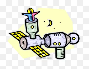 Space Station Royalty Free Vector Clip Art Illustration -Vc021970 ClipartFlare.com 
