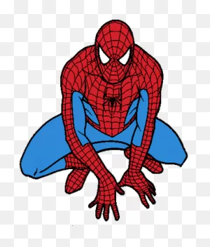 Spiderman Clipart Black And White - Spiderman Clip Art - (344X400 ClipartFlare.com 
