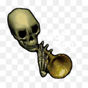 Download Hd Spooky Scary Skeletons By 61Emb16 On  Spooky ClipartFlare.com 