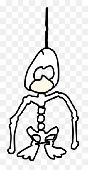 Spooky Scary Skeleton | Club Penguin Rewritten Wiki | ClipartFlare