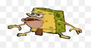 Spongegar Freetoedit - Spongebob Primate Transparent Png - Free ClipartFlare.com 