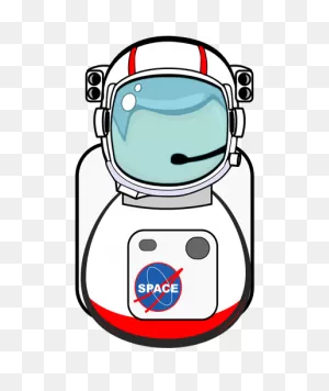Astronaut In Space Suit | Public Domain Vectors