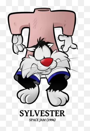 Draft 2018 Special - Space Jam Looney Tunes Sylvester Clipart ClipartFlare.com 