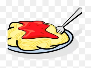 Pasta Clipart Spaghetti Fork - Transparent Background Spaghetti ClipartFlare.com 