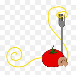Spaghetti Pasta Food - Free Vector Graphic On ClipartFlare