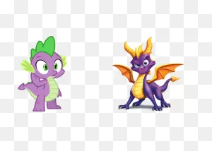 Spike Meets Spyro By Sunsetshimmertrainz1 On 