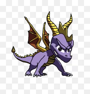 Spyro The Dragon Vector [Re-Upload] By Petmon On 