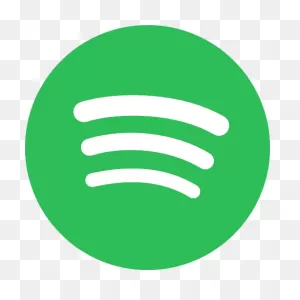 Music Round Spotify Icon - Popular Services Brands Vol 1