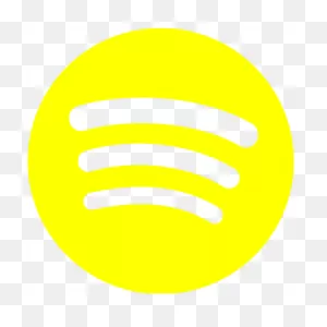 Yellow Spotify Icon - Free Yellow Site Logo Icons